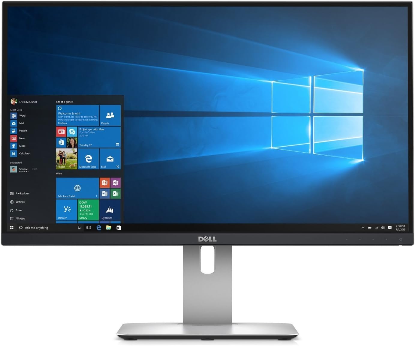 Amazon.com: Dell UltraSharp U2515H 25-Inch Screen LED-Lit Monitor ...