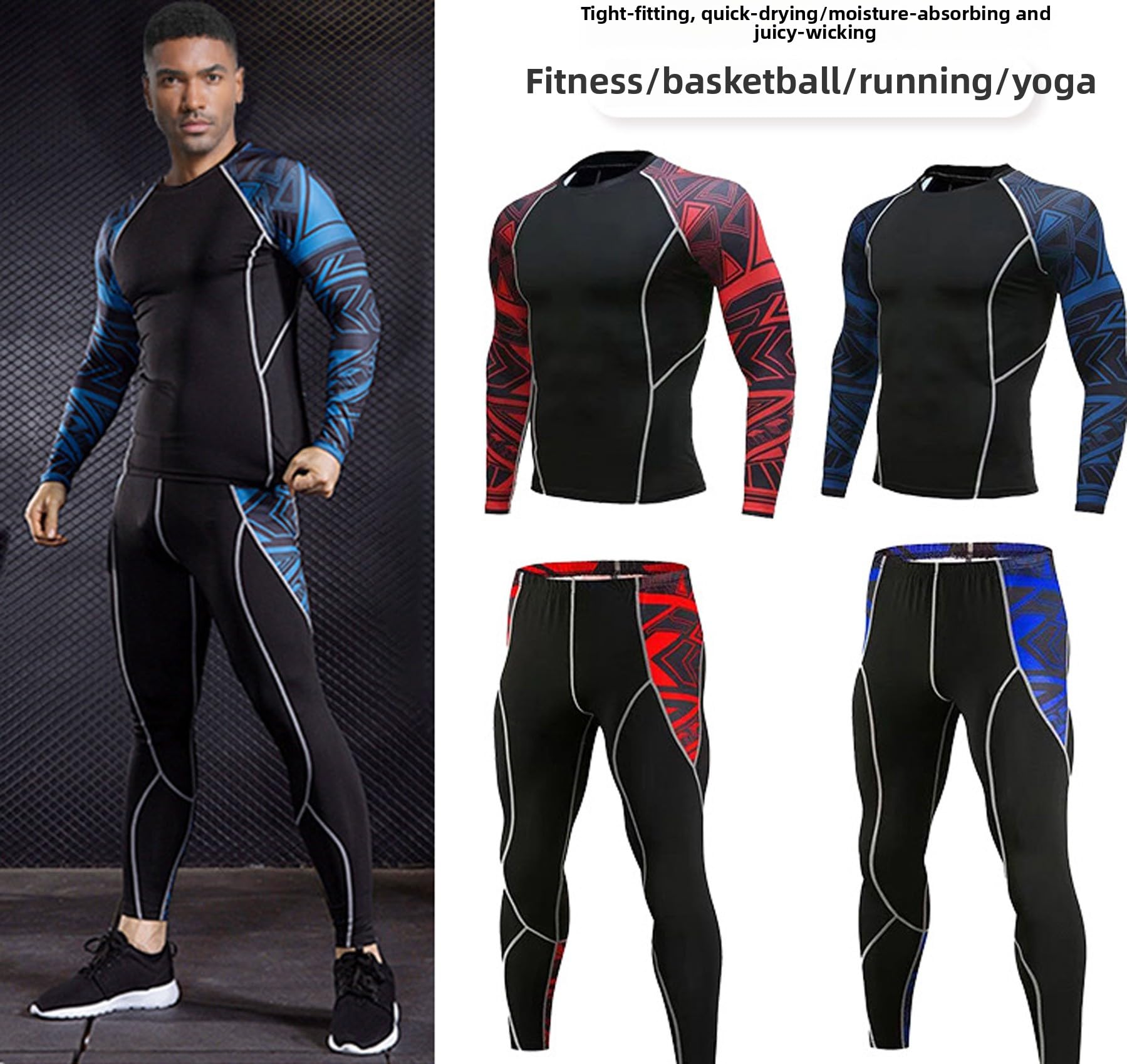 SANANG Maillot de Cyclisme Homme Anti-UV - Haut Élastique à Séchage Rapide pour Entraînement, Vélo, Course