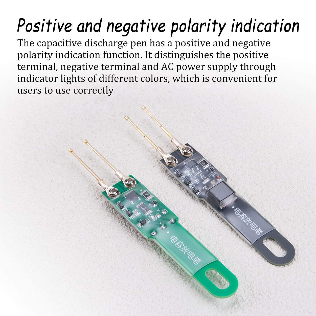 ZORZA 2Pcs Electronic Repair AC/DC Capacitor Discharge Pen with LED Indicators Safe Discharge Tool Up to 1000UF 5000UF for Electrician and DIY Repairs