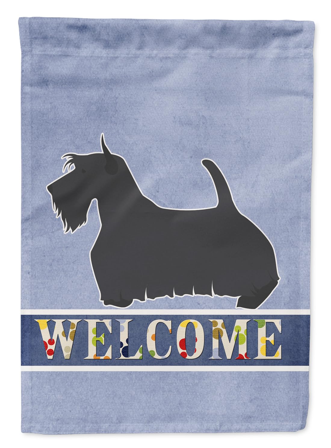 Terrier écossais drapeau de jardin pour décorer votre entrée extérieure