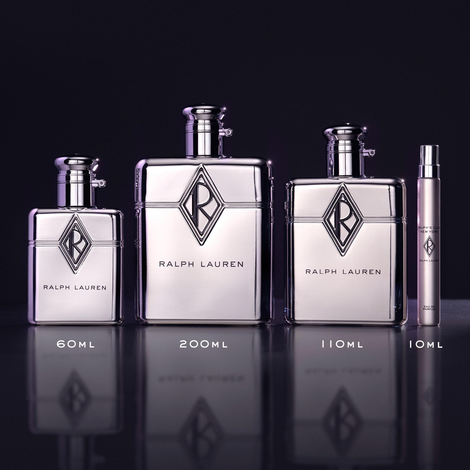 Ralph Lauren Ralph's Club New York Eau de Parfum, Fougère-Duft, 110 ml | Verführerisches Parfüm mit schwarzer Johannisbeere, feinem Lavendel und Bourbon-Vanille, langanhaltender Fougère-Herrenduft