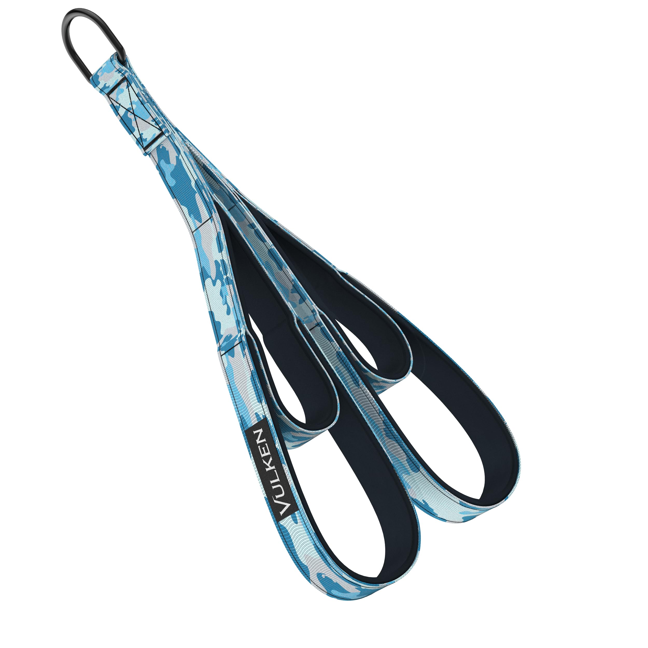 Vulken Tricep Rope Cable Attachment. Two Size in One Extra Long Pull Down Rope. Triceps Extension Straps Gym Equipment. Home Workout Handles for Resistance Bands.