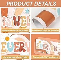 Vista 9 de 2 Pack Classroom Decorations Welcome Banner Bulletin Board Decor Poster Eucalyptus Motivational and Inspirational Banner for Preschool Elementary