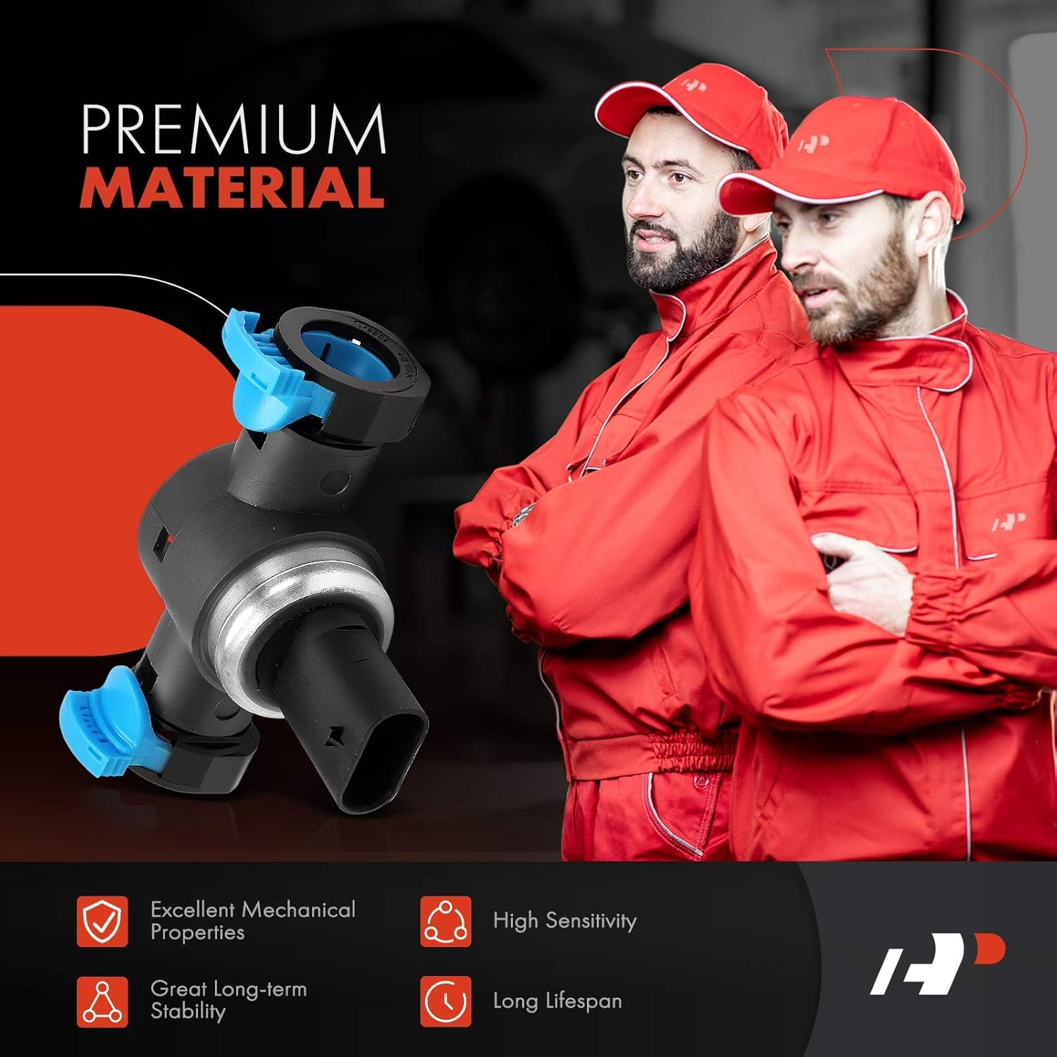 A-Premium Fuel Pressure Sensor [3 Pins] Compatible with Volvo XC60 2014-2021, XC90 2016-2021, S60 2015-2021, XC40 2019-2021, XC70 S80 2014-2016, S90 2017-2021, V60, S60 V60 V90 Cross Country, V90