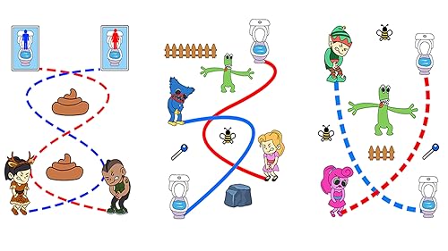 Miniatura 9 de Toilet Rush Race Master Draw Puzzle: Draw Line To Go Home Pee Challenge Fun Brain Game