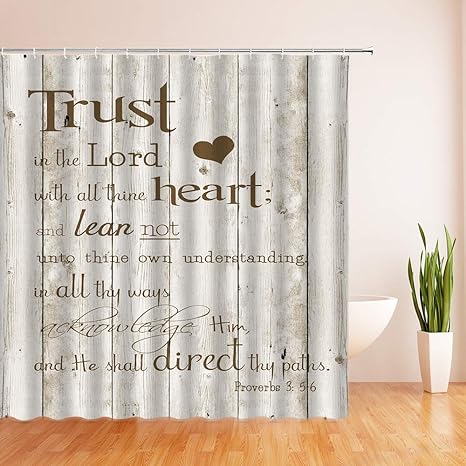 Wzfashion Rideau De Douche Avec Citation Inspirante Et Citations Trust In The Lord En Bois Rustique Avec Tout Cœur En Forme De Cœur 177 8 X 177 8 Cm Avec Crochets Amazon Ca Maison Wzfashion Rideau De Douche Avec Citation Inspirante Et Citations Trust In The Lord En Bois Rustique Avec Tout Cœur En Forme De Cœur 177 8 X 177 8 Cm Avec Crochets Amazon Ca Maison
