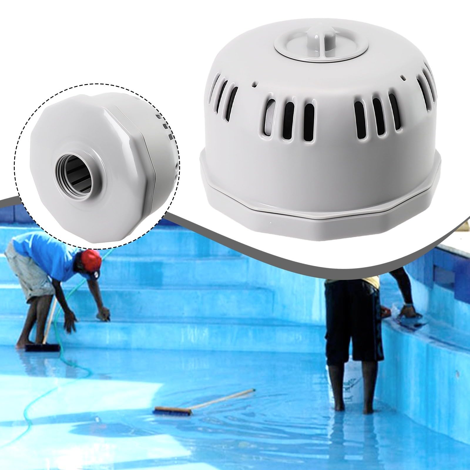 Pompe De Filtre De Piscine 2 Pièces, Vanne D'entrée/sortie, Filtre à