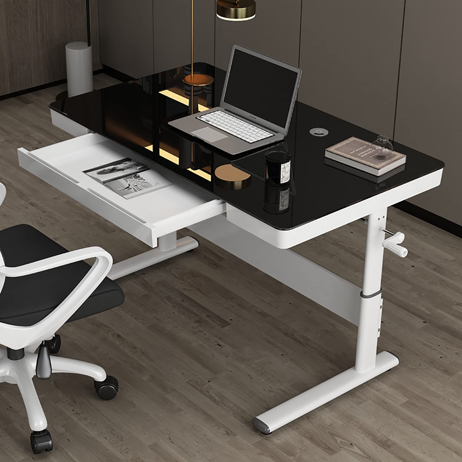 Buy Home Office Desks/Study Lifting Table/Sit Stand Office PC Desk/HeightAdjustable Manual
