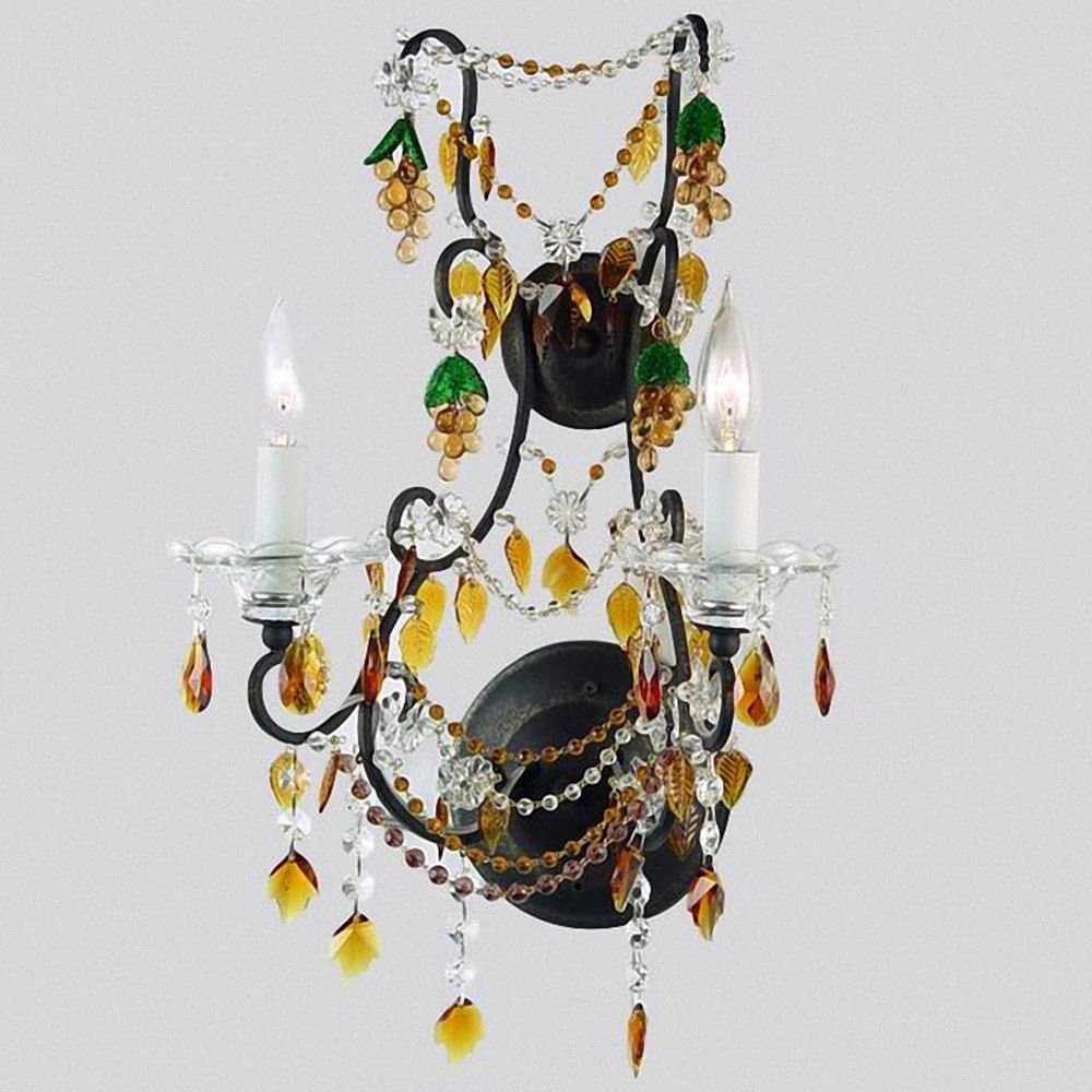 castilian Two Candle Arm Sconce