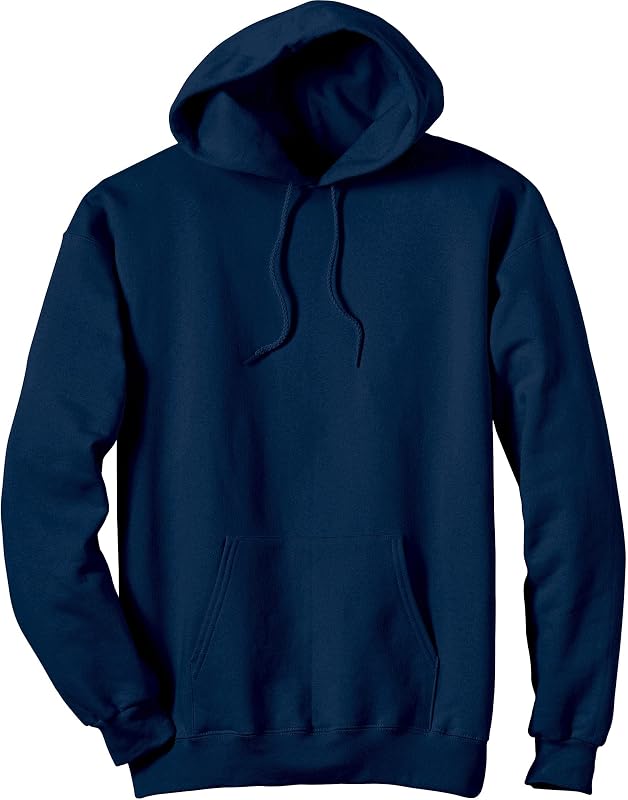 Hanes Men's Ultimate Cotton Heavyweight Pullover Hoodie_Navy_M