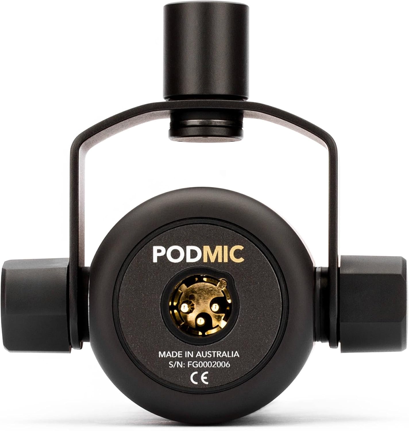 Rode PodMic Cardioid Dynamic Broadcast Microphone with StreamEye BOOMARM1 Microphone Boom Arm, Pop Filter and XLR Cable