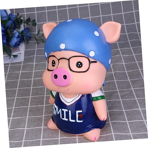 Miniatura 7 de ERINGOGO 2pcs Western Party Decorations Collectible Figurines Mini Bricks for Crafts Resin Piggy Bank Piggy Bank for Coin Sotrage Holiday Table