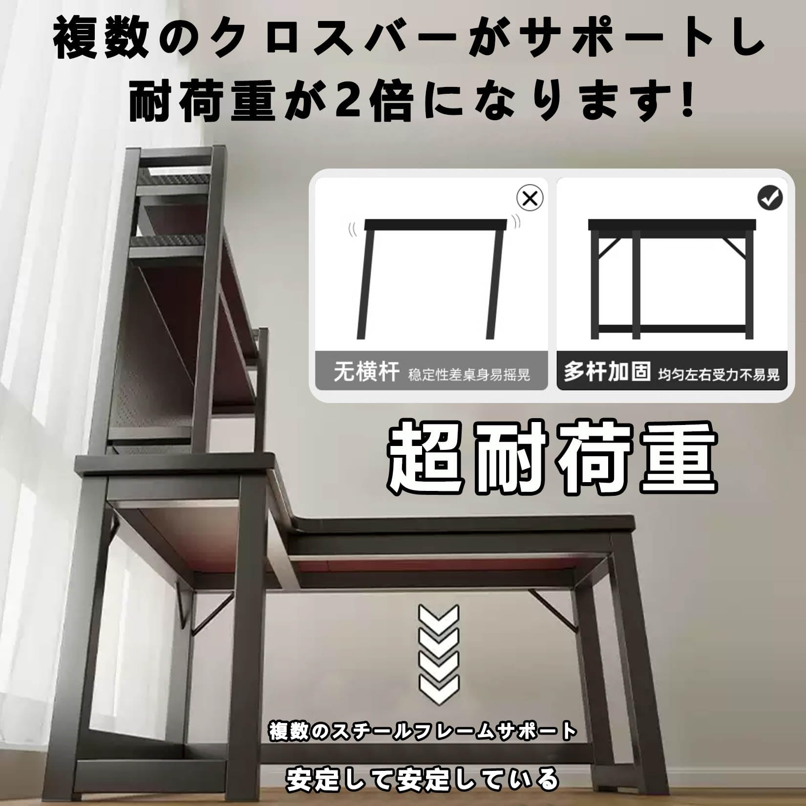 Amazon | コーナーデスク l字デスク 机 右棚左棚 モニターアーム対応