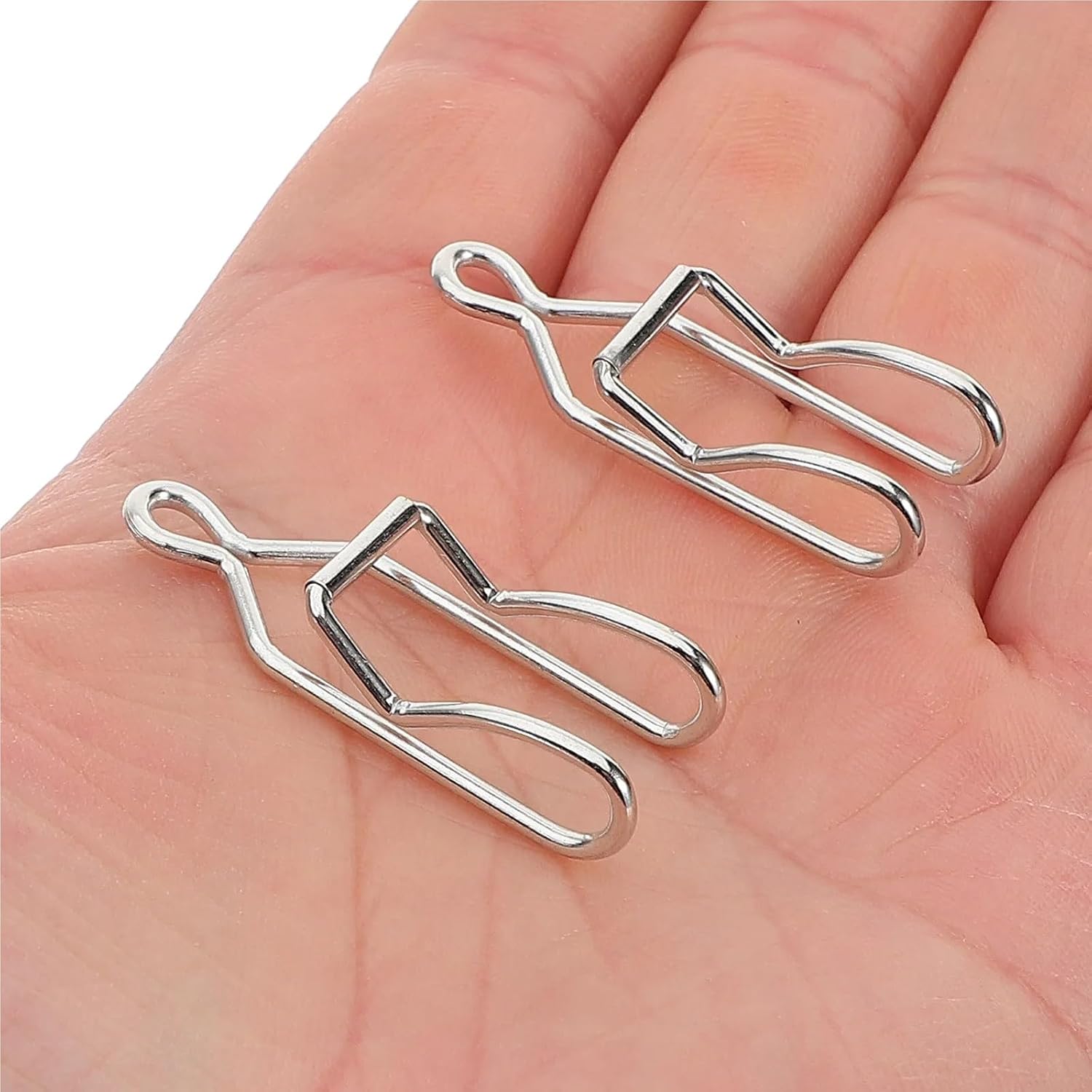 Pocket Watch Swivel Clip Chain 100Pcs Pocket Watch Chain Clasps Iron Material Sturdy Rust Resistant Clips DIY Craft Accessories for Pants Chains