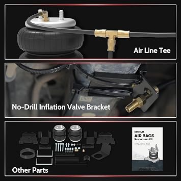 Air Bags Suspension Kit for 2007-2018 Chevy Silverado Sierra 1500