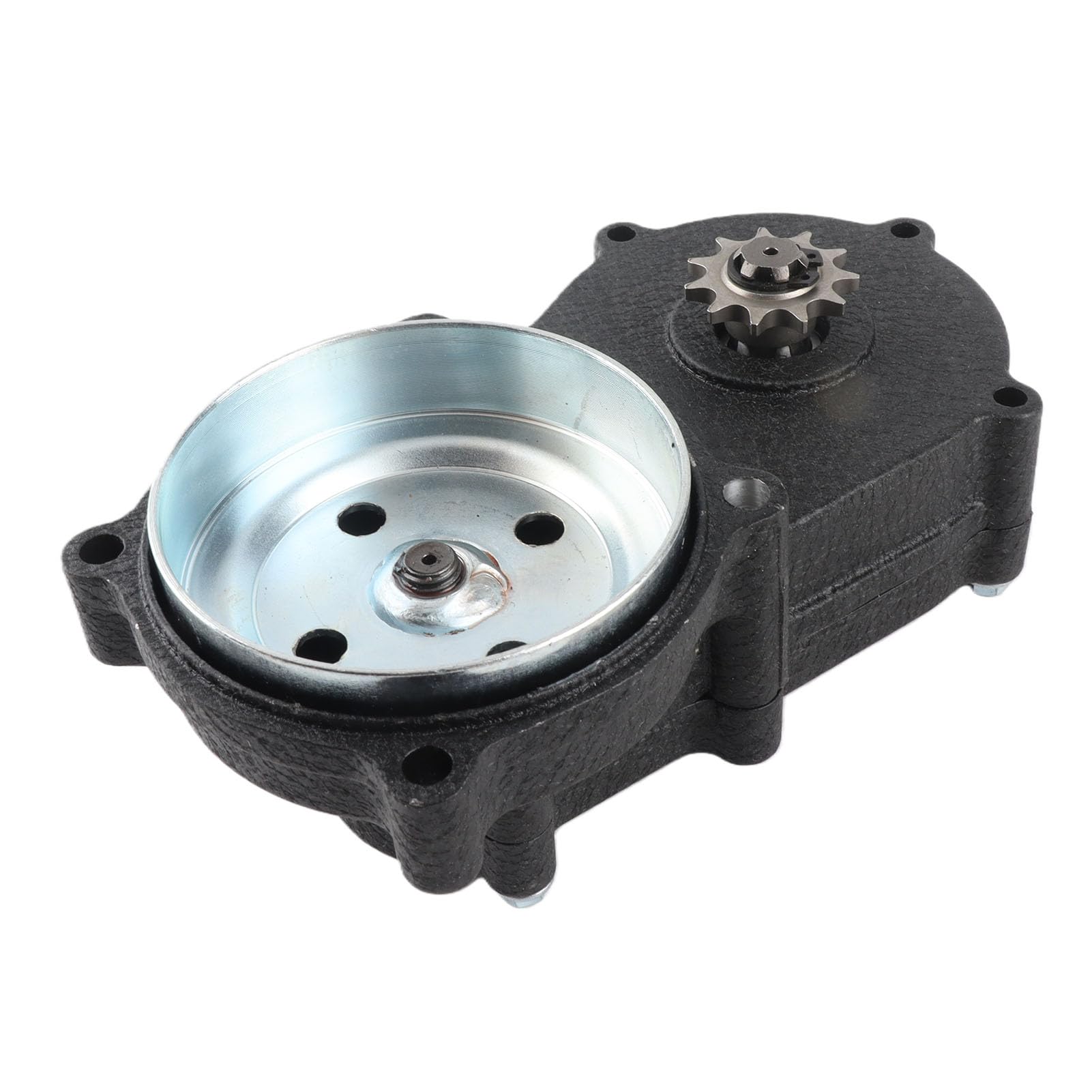 Yosoo Caja de Engranajes de Tambor de Embrague de Aleación de Aluminio, Transmisión de Cadena Doble 11T para Minimoto Embrague de Moto de Cross de 50, Fabricada con Precisión