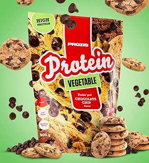 Prozìs Protein Vegetable 750 gr - Mix di proteine vegetali soia, canapa, piselli, riso - Ideale per diete Vegane o alternativa alle proteine animali (speculoos)