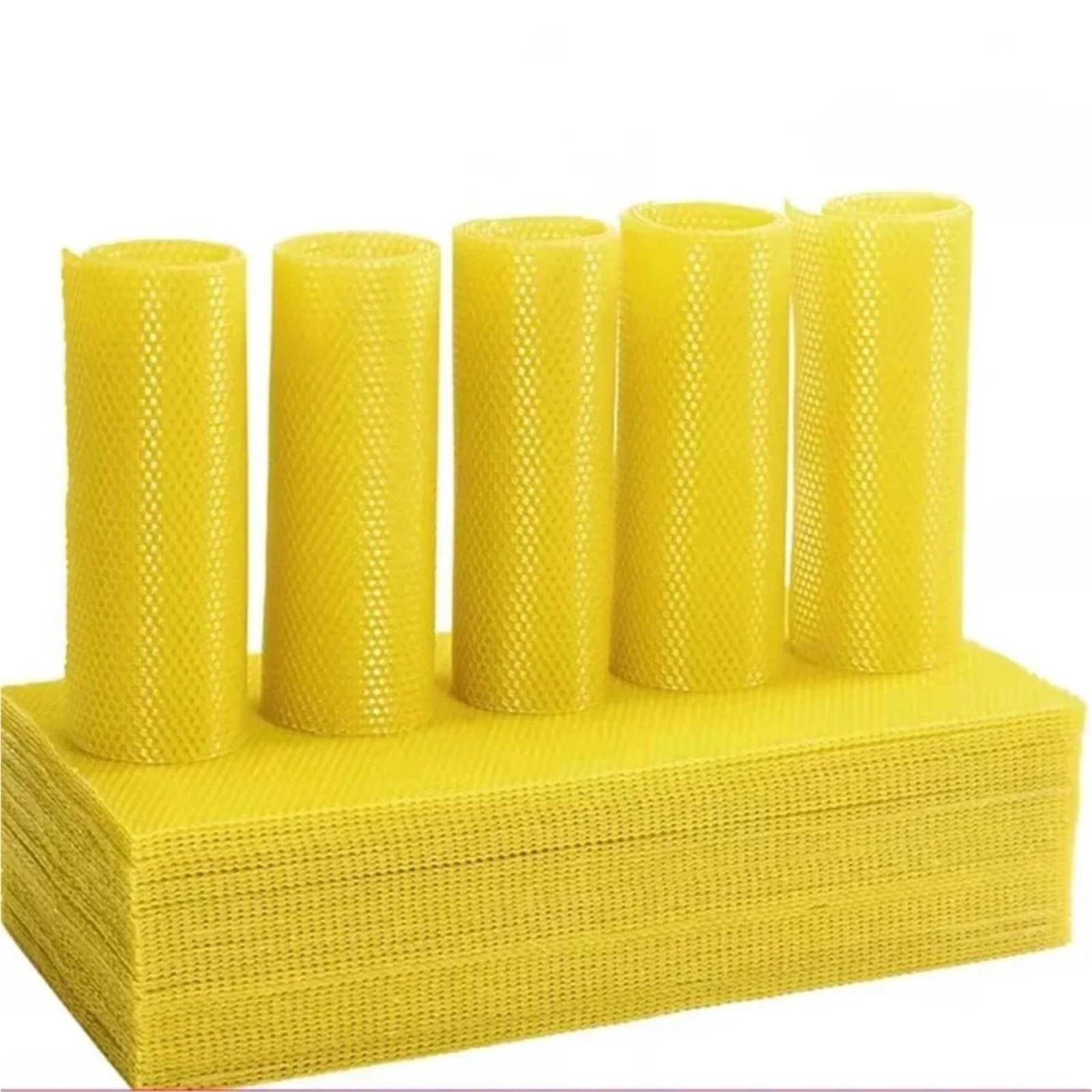 30 piezas de bases de cera de abeja, bases de abejas for apicultura, piezas de panal, base de cera de abejas, de cera for colmena, láminas de panal