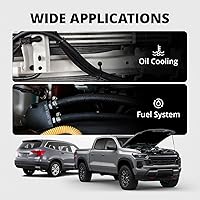 Vista 6 de EVIL ENERGY - Manguera de línea de combustible de 3/8" Push Lock NBR de goma SAE 30R7, 10 pies, 300 PSI