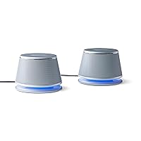 Amazon Basics Altoparlanti stereo 2.0 per PC fisso o portatile