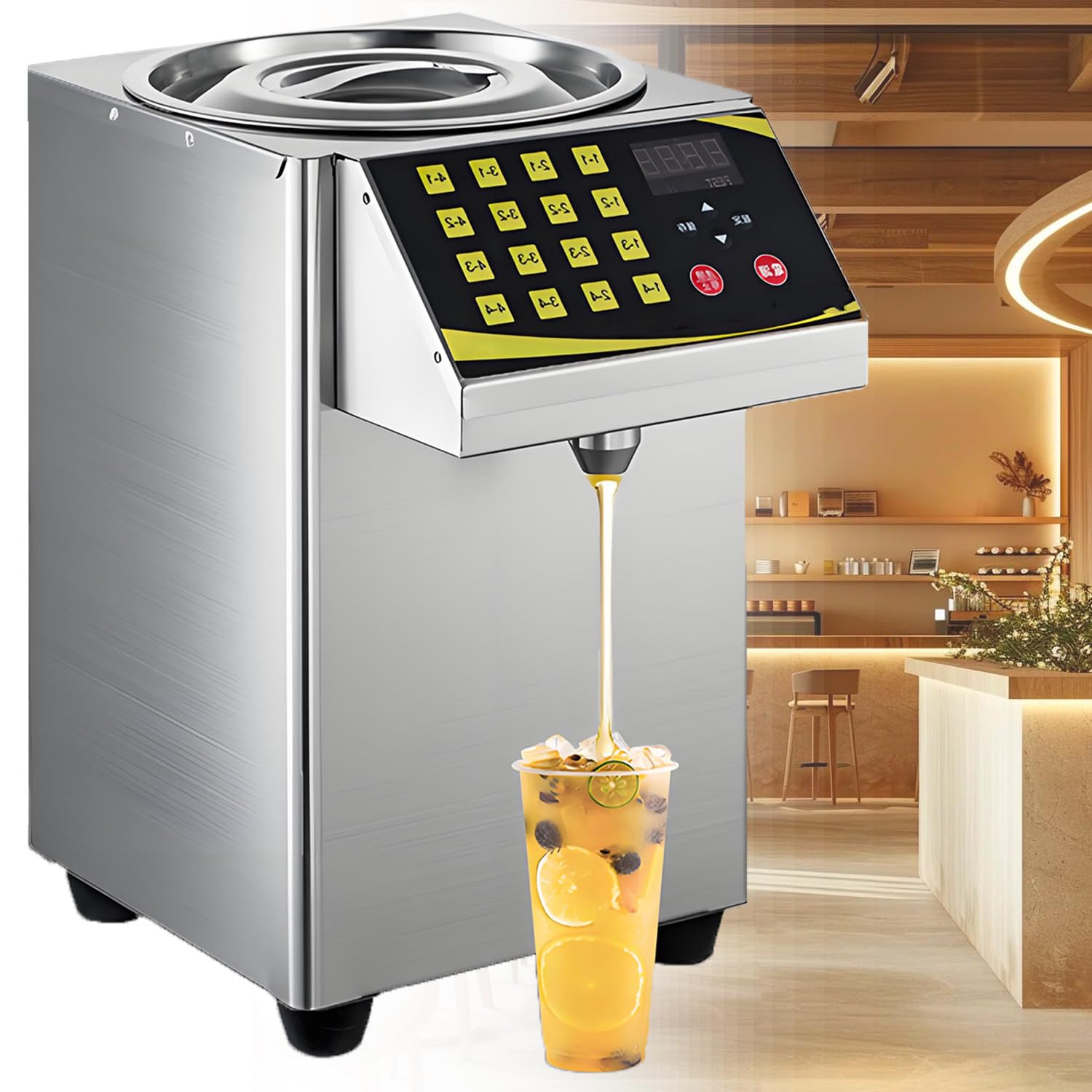 QuinteZhenTially 360w Electric Fructose Dispensing Machine Stainlesssteel