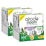 AIRODO Neem Bathroom Air Freshener Assorted Blocks|Mixed Fragrance|45 Days Long Lasting (8 x 72g)