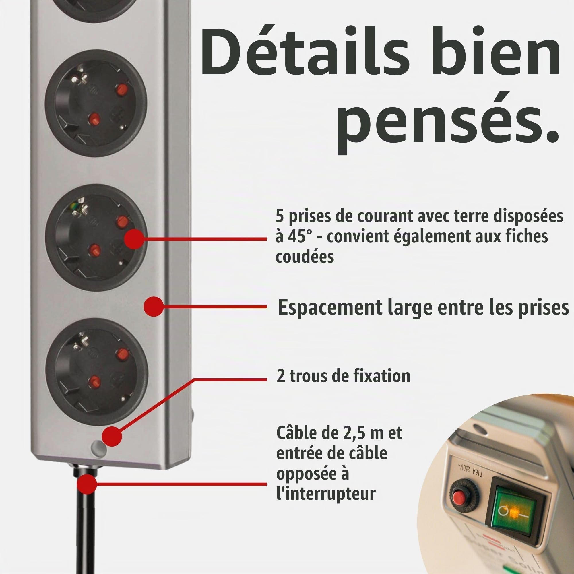 Super-Solid Surge Protection 4.500 A