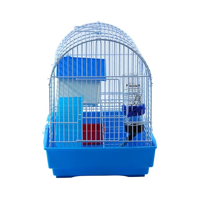 Foto 6 de 6 de Jaula para Hámster Roborowski Jaula para Hamster jaulas Hamsters pequeña Bebedero comedero (174MORADO)