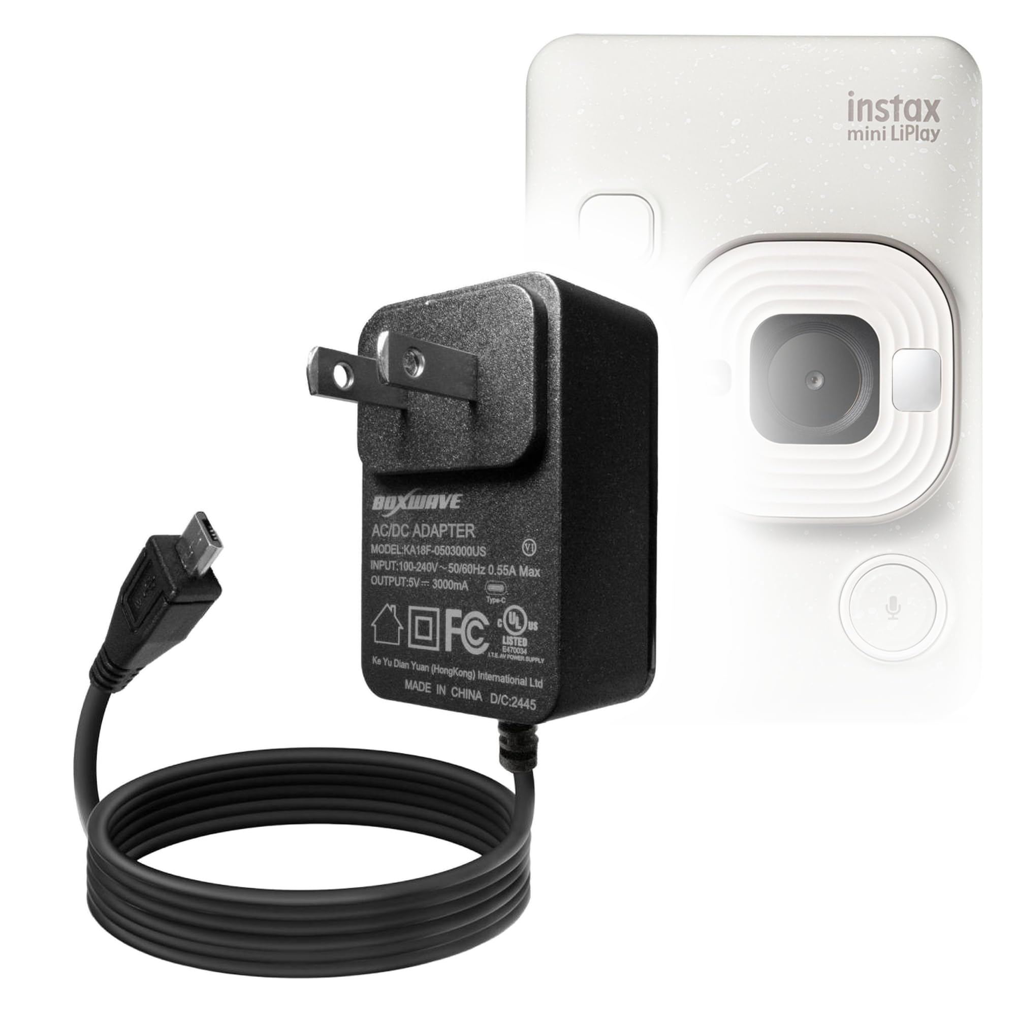 Amazon.com : BoxWave Charger Compatible with Fujifilm Instax Mini