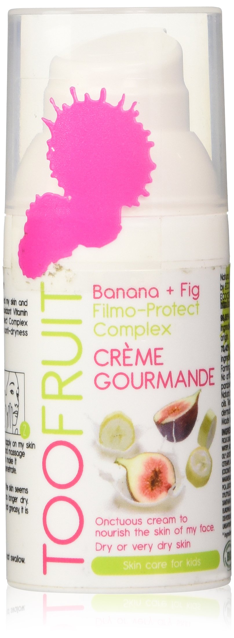 Too Fruit Organic Lip Balm Für Teens – Himbeer-Mandel, 100% Natürlich, Zertifizierte Bio-Qualität, 10 Ml