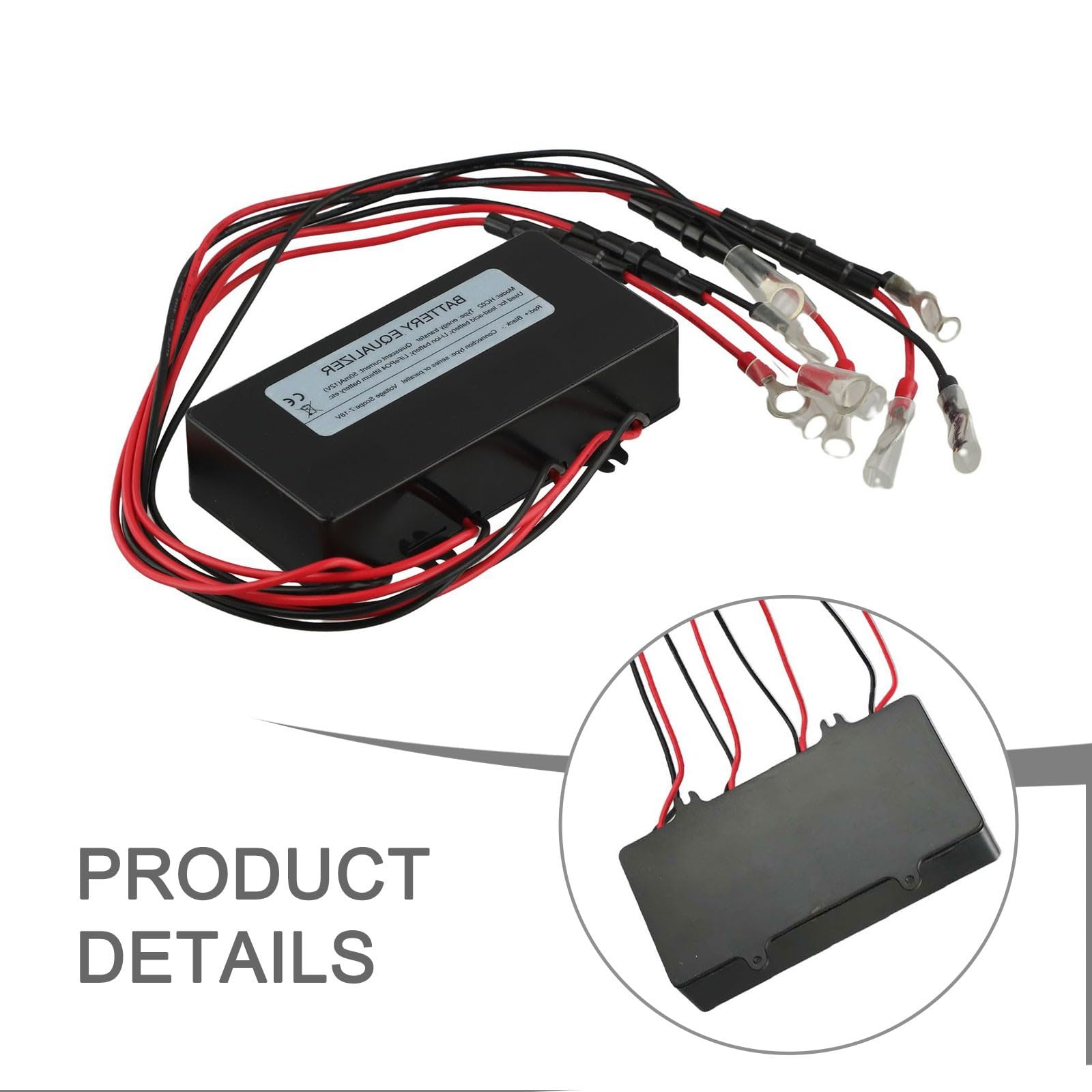Equalizzatore di tensione intelligente a LED 24V 36V 48V con disconnessione a bassa tensione per connessione in serie di lunga durata HC02 (con)