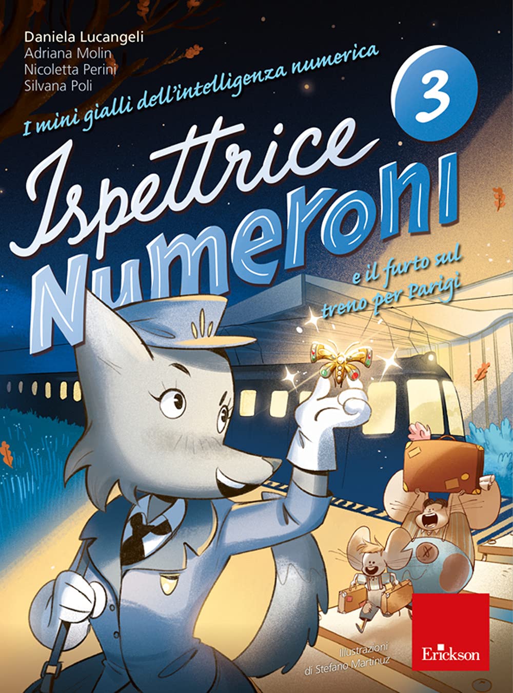 I Mini Gialli Dell'intelligenza Numerica. Ispettrice Numeroni E Il Furto Sul Treno Per Parigi (Vol. 3) - 4