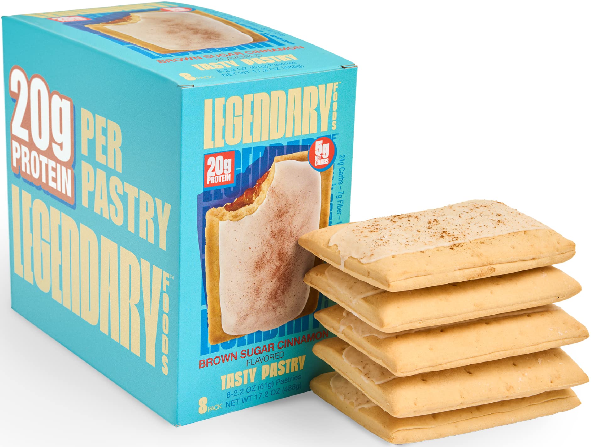Legendary Foods 20 gr Protein Bar Alternative Tasty Pastry Low Carb