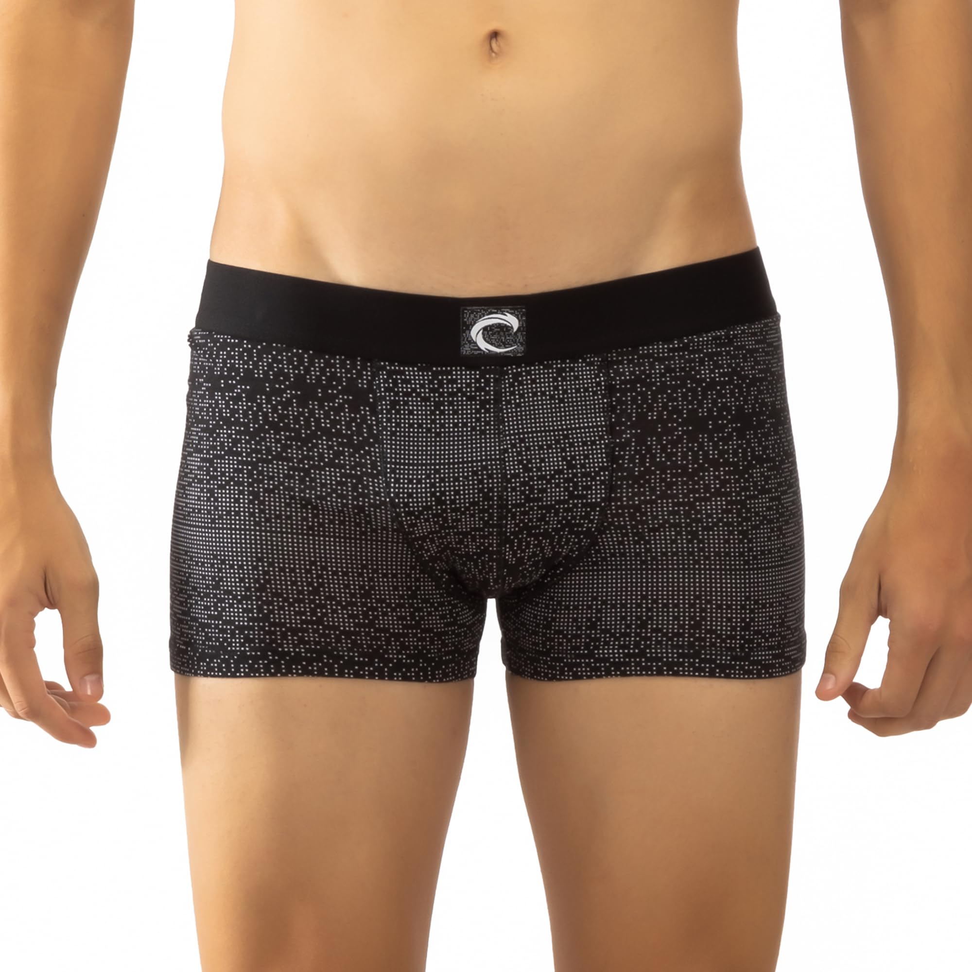 ChromozomeMens Cotton-Stretch Printed Trunk