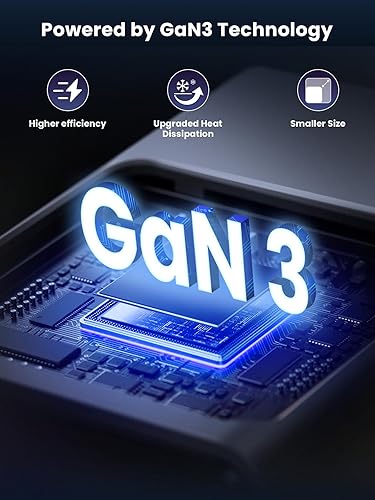 Miniatura 6 de Bloque de cargador rápido USB C cargador GaN de 160 W, estación de carga PD de 6 puertos de ladrillo para todas las series de iPad iPhone -