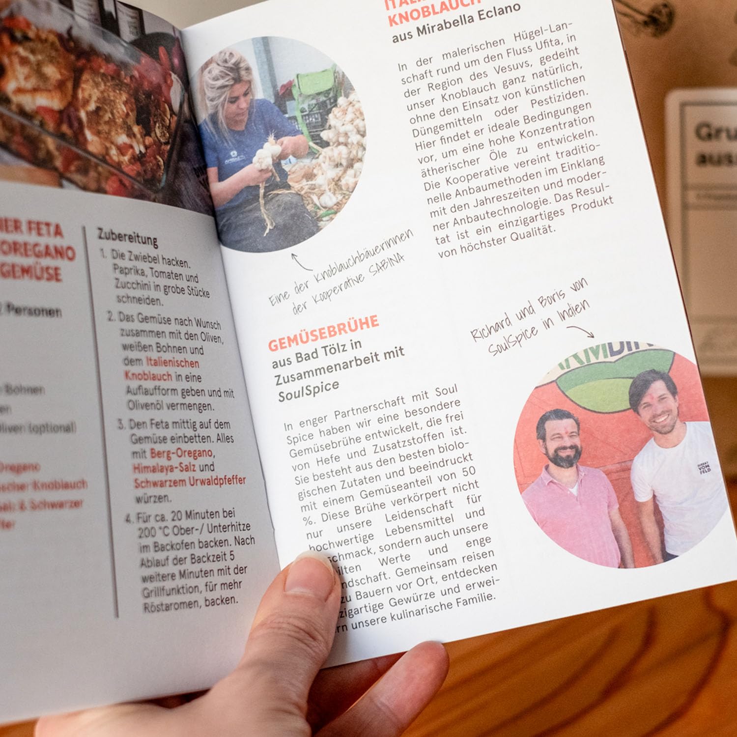 Direkt vom Feld | Gewürz-Grundausstattung | Geschenkset aus 8 Bio Gewürzen mit leckeren Rezepten