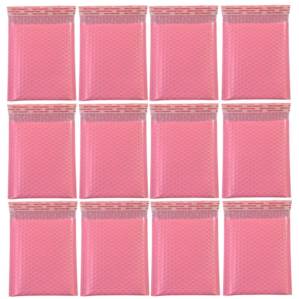 NUOBESTY 50pcs Bubble Envelopes Co-Extruded Film Packaging Bag Lightweight for Protection