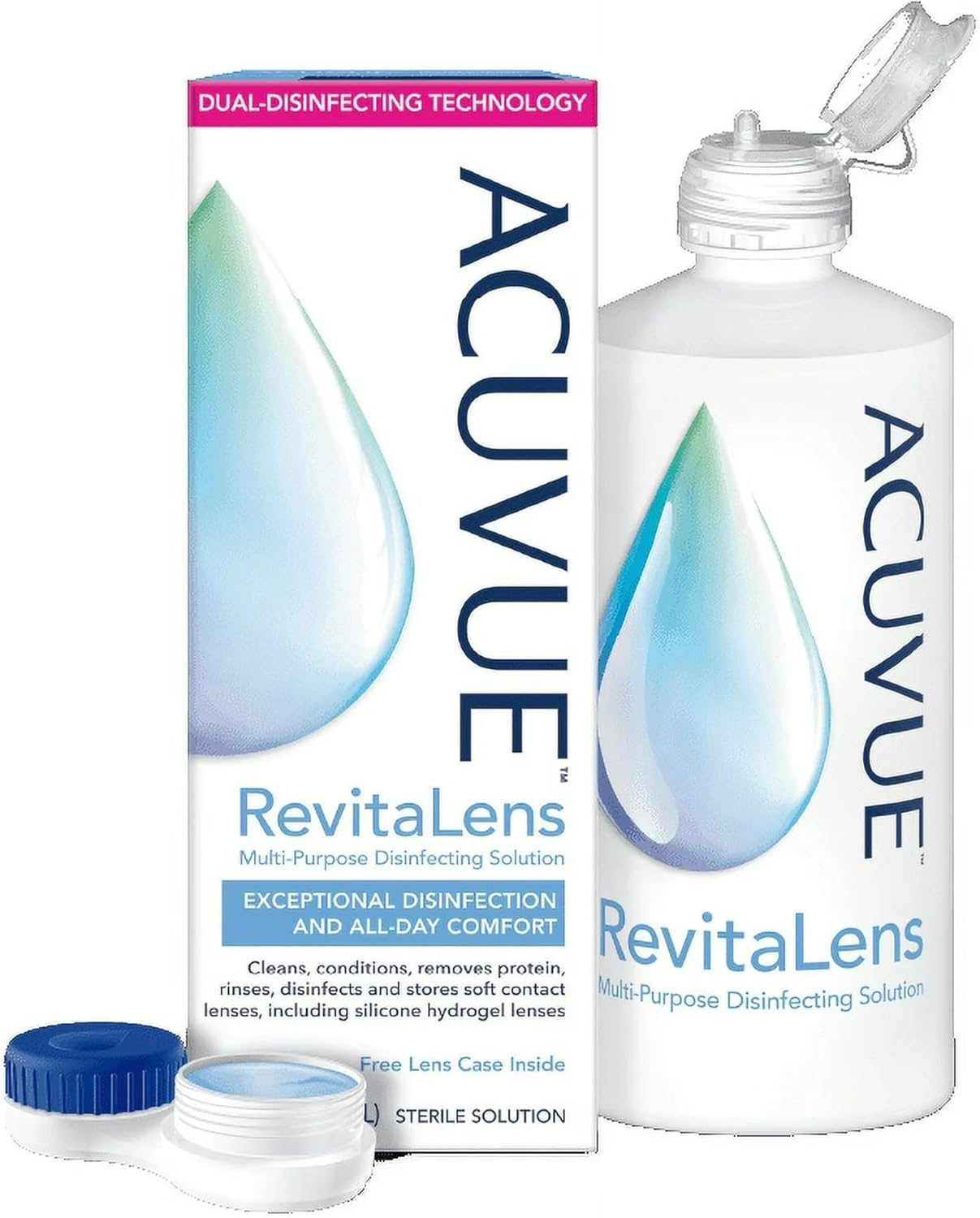 Acuvuee Lens Care Solution, Multi-Purpose...