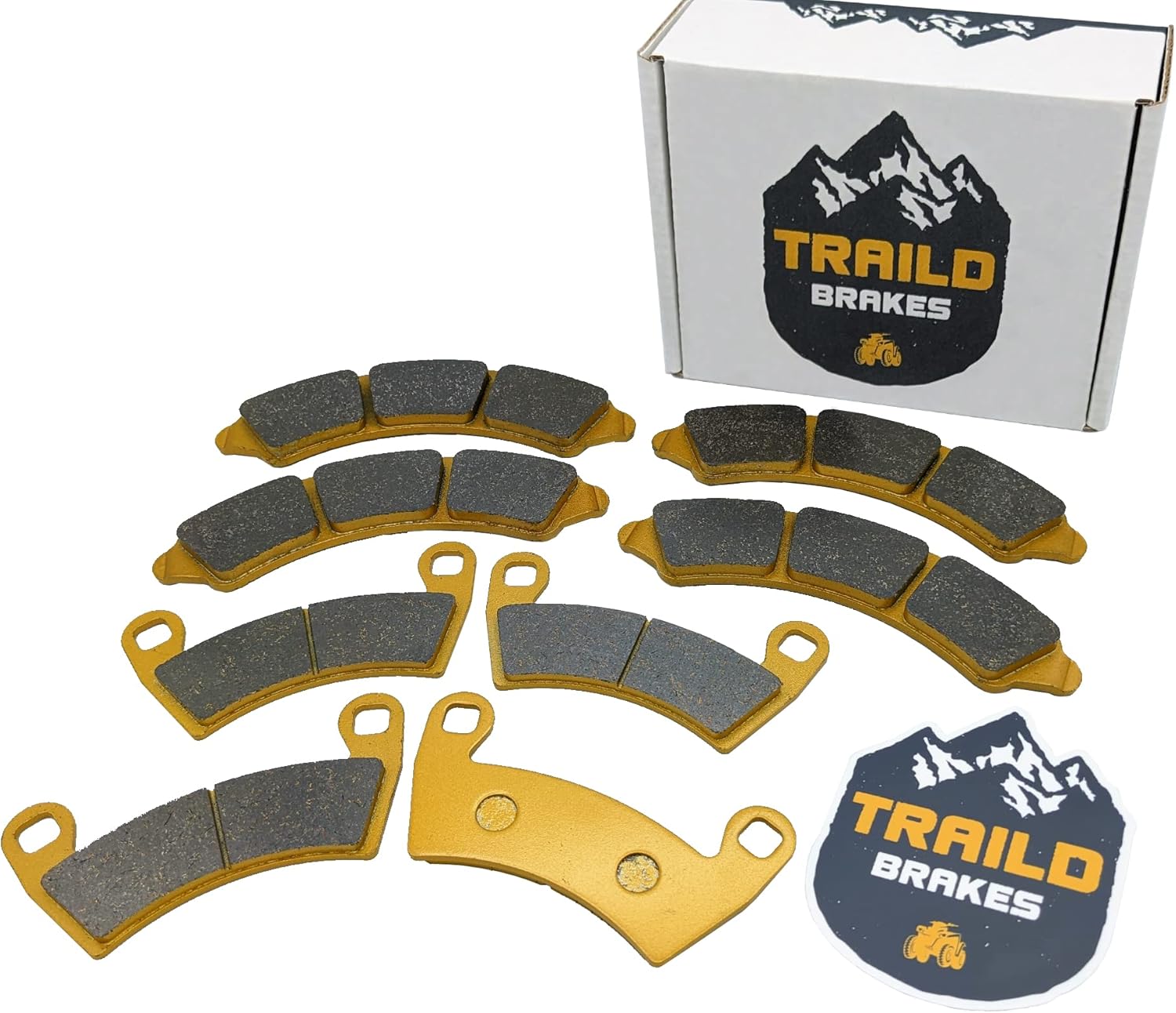 Polaris RZR PRO R/PRO R 4/Turbo R/Turbo R 4/XP 4 Turbo S 2019-2026 Ceramic Brake Pad Set Front & Rear