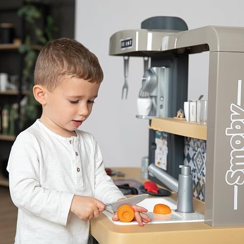 Smoby - Cucina evolutive trend, 7600312308, +3 anni, 31 accessori, evolutiva, segue la crescita del bambino - 3