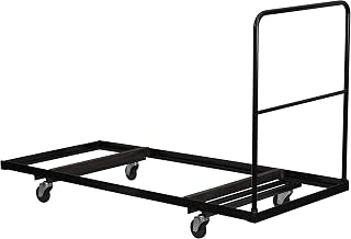 EMMA + OLIVER 30x72 Folding Table Dolly Storage - Party Event Rental Furniture