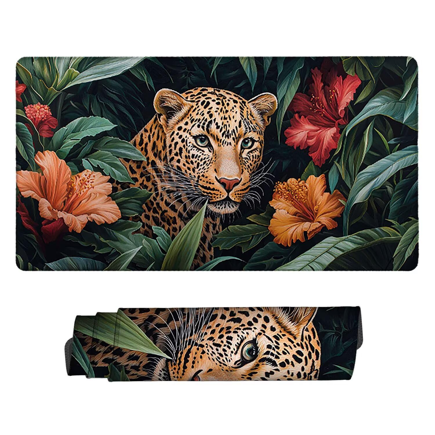Podkładka pod mysz do gier, 1600 x 800 mm, XXL, duża gamingowa podkładka pod mysz, wodoodporna podkładka pod mysz, długa podkładka na biurko z przeszytymi krawędziami, mata na biurko z gumową