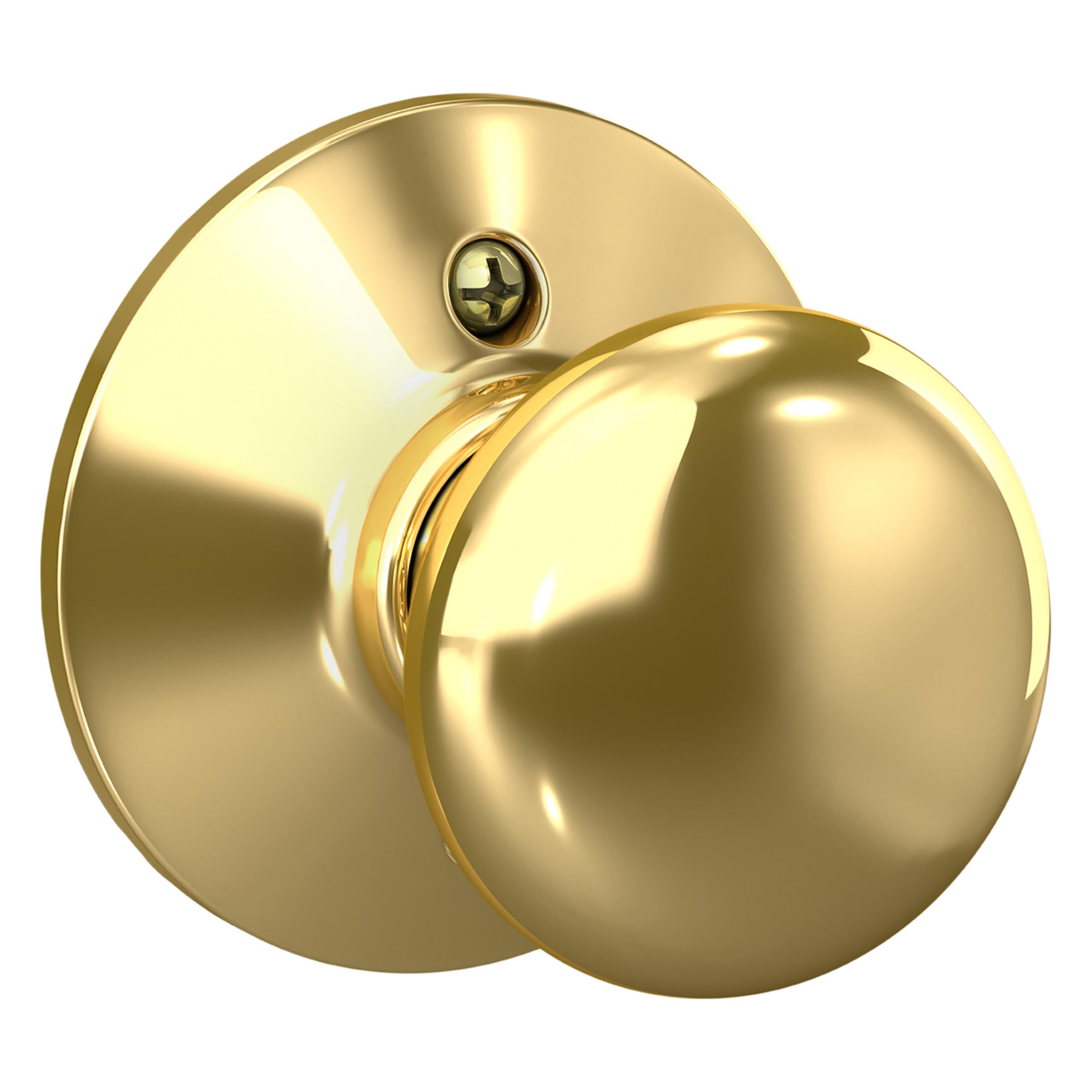 Schlage Plymouth Matte Black Door Knob - Passage Lock -15