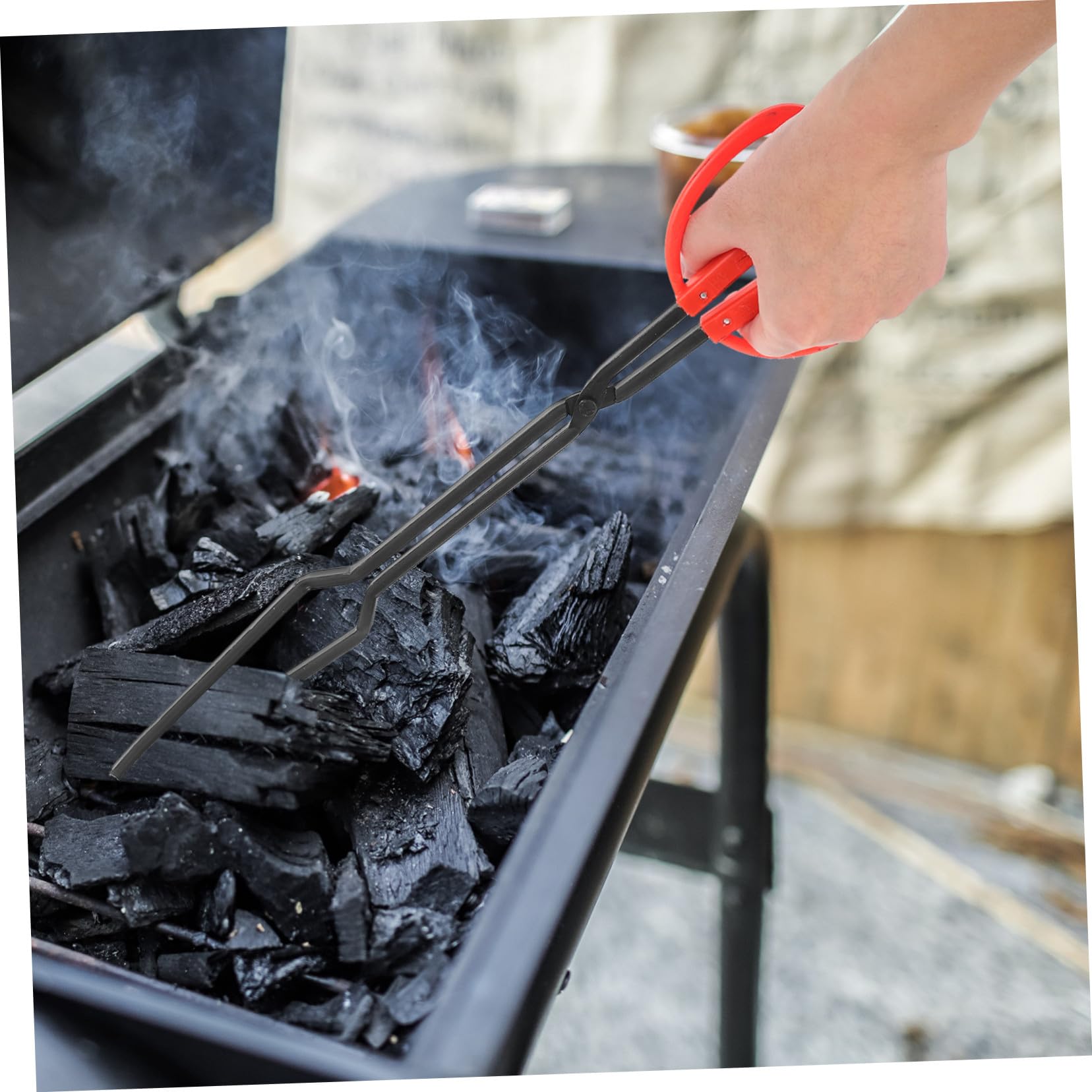1 Satz Kohleschaufel aus Eisen für Ofen und Kamin, Robust