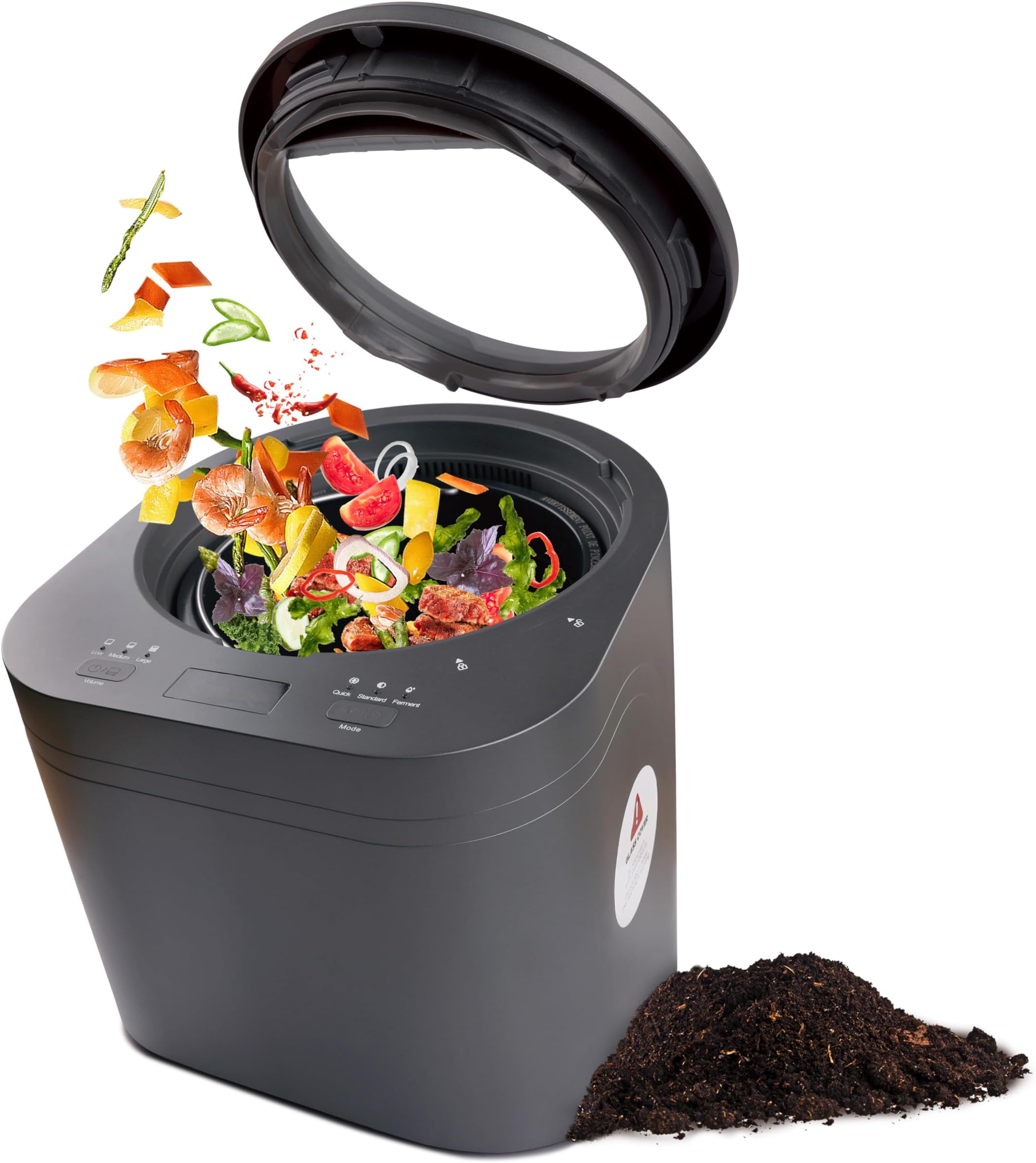 CORESLUX Elektro Komposter 4L - Automatischer Küchenkomposter Für Lebensmittelabfälle