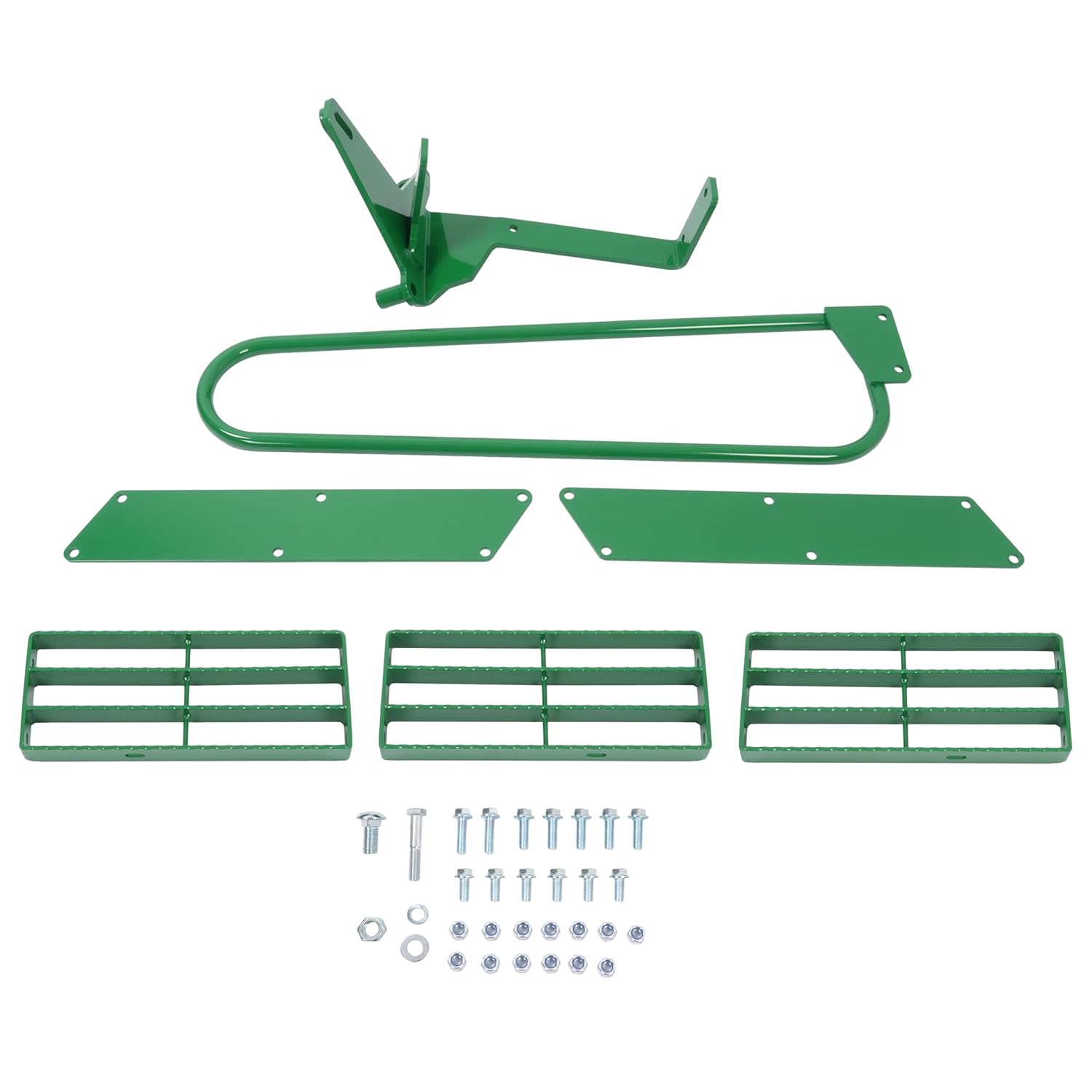 HECASA Left Hand Stair Step Kit Compatible with John Deere 3010 3020 4000 4010 4020 2WD Row Crop and Utility Tractors Step Extension Kit