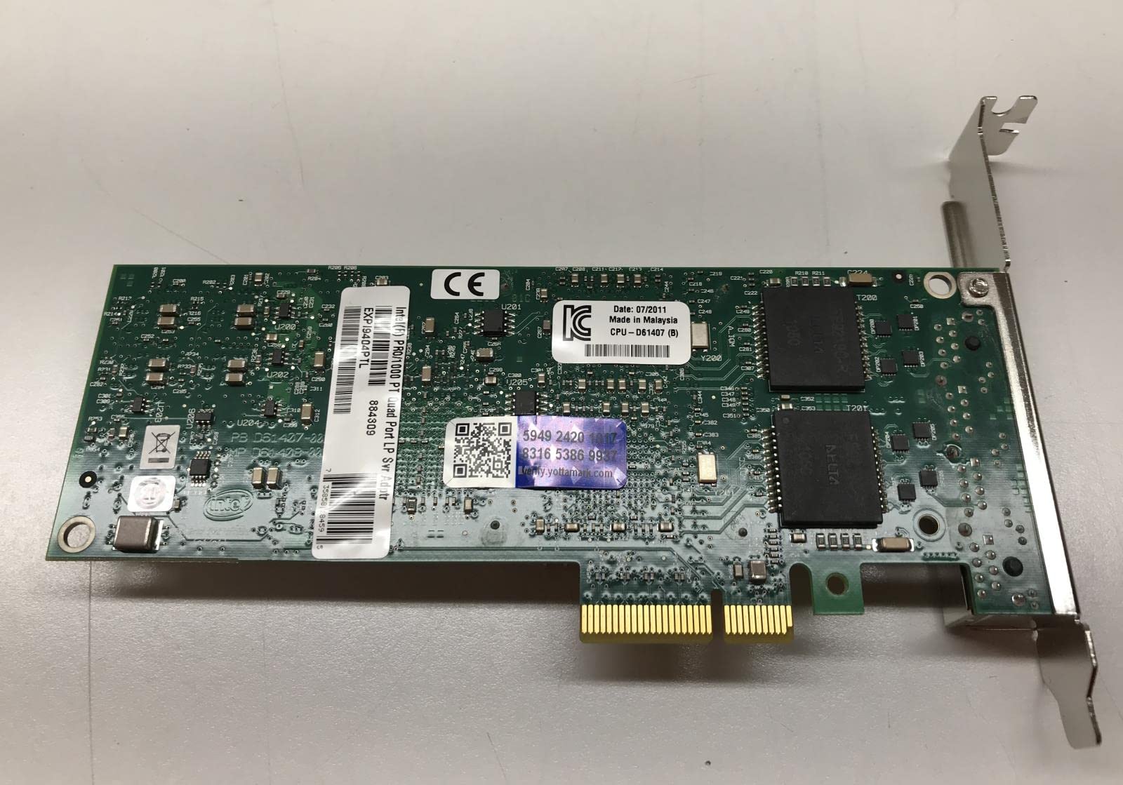 インテル PRO/1000 PT Quad Profile Server Adapter L EXPI9404PTL Amazon.com: Intel EXPI9404PTL PRO/1000 PT Quad Port Server