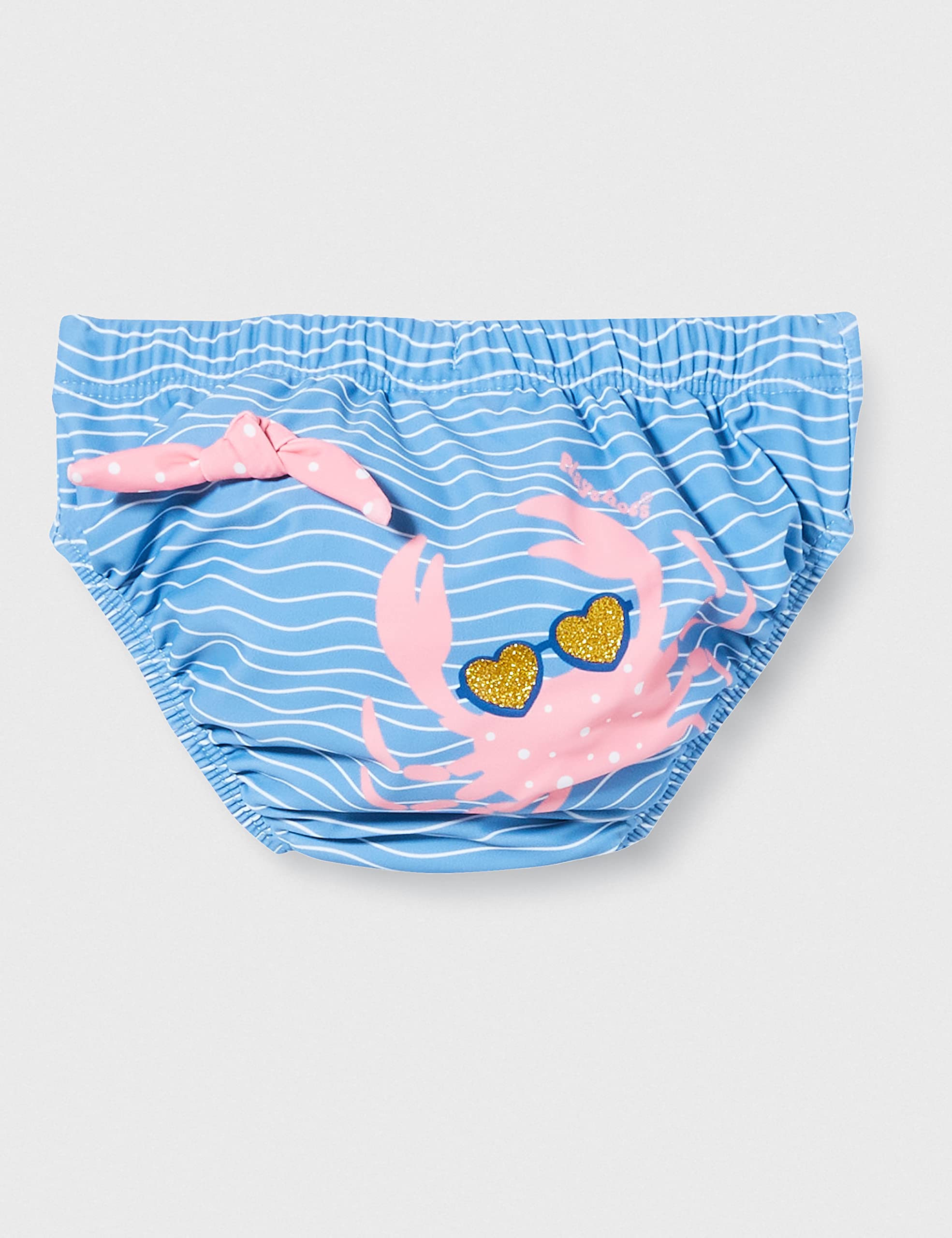 Playshoes Dziecięca pieluszka do pływania dla dziewczynek, Blau/Pink, 86/92 cm