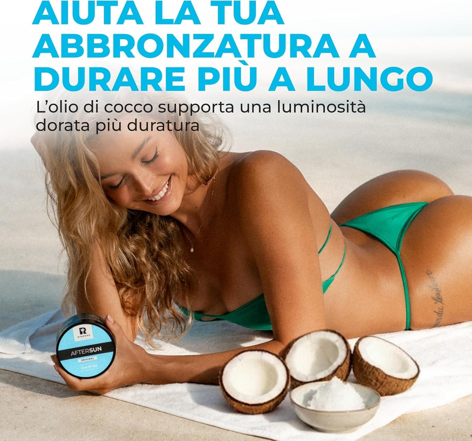 BYROKKO Duo Estivo – ShineBrown Crema Abbronzante 210ml + Crema Doposole After Sun 195ml | Bundle per Abbronzatura Intensa, Idratazione e Cura della Pelle