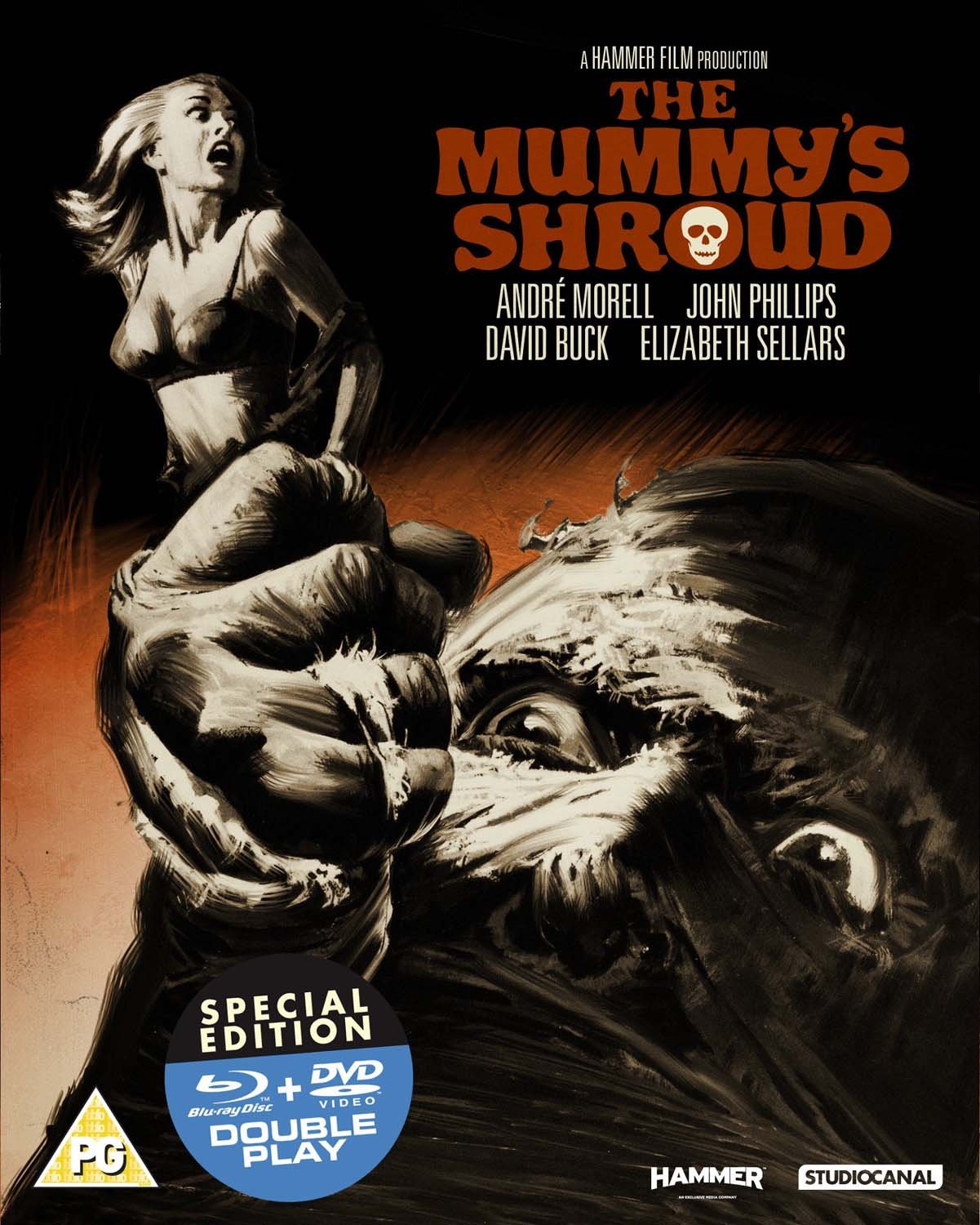 The Mummy's Shroud Double Play (Blu-ray + DVD)